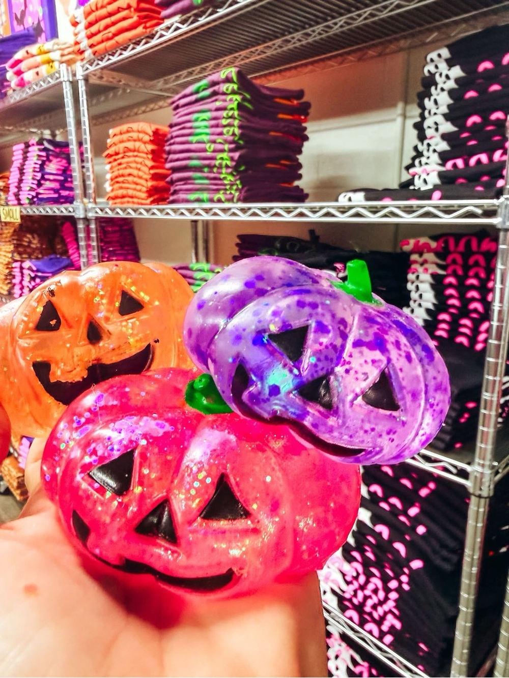 Halloween Pumpkin Squishies - Orange Stress Toys